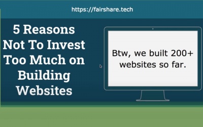 Why building huge website is waste of money?